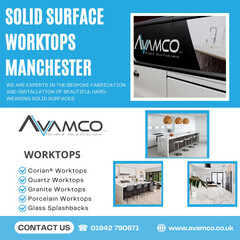 Solid Surface Worktops for Homes and Businesses